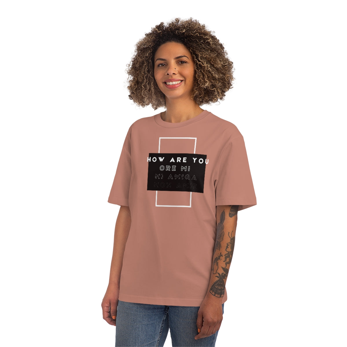 Friendship T-shirt (Yoruba, Spanish, French)