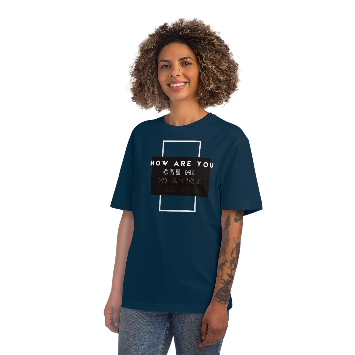 Friendship T-shirt (Yoruba, Spanish, French)